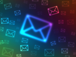 Image showing envelope bokeh effect