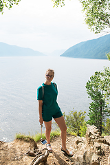 Image showing Teletskoye lake in Altai mountains