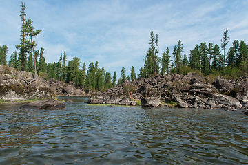 Image showing Teletskoye lake in Altai mountains