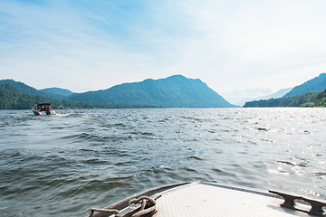 Image showing Teletskoye lake in Altai mountains