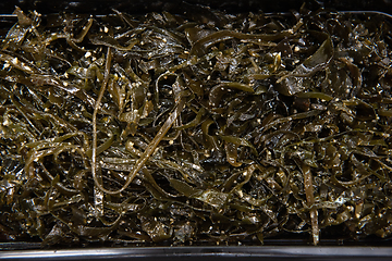 Image showing Chuka wakame laminaria seaweed salad