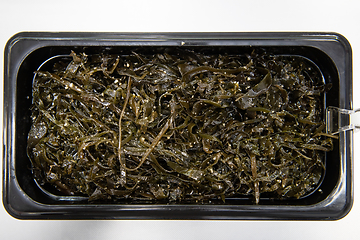 Image showing Chuka wakame laminaria seaweed salad