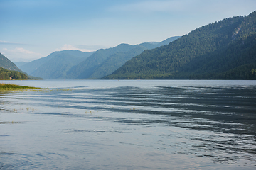 Image showing Teletskoye lake in Altai mountains