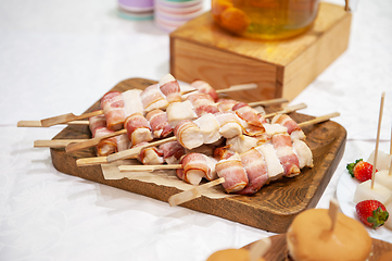 Image showing Tasty appetizers on the table