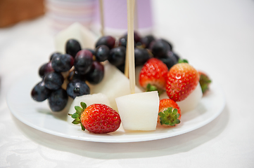 Image showing Tasty appetizers on the table