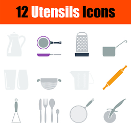 Image showing Utensils Icon Set