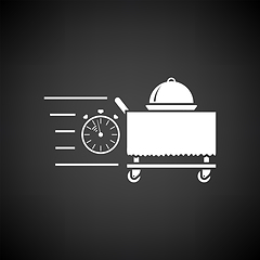 Image showing Fast Room Service Icon