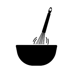 Image showing Corolla Mixing In Bowl Icon