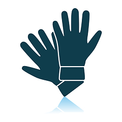 Image showing Criminal Gloves Icon