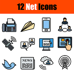 Image showing Net Icon Set