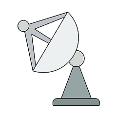 Image showing Satellite Antenna Icon