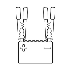 Image showing Car Battery Charge Icon