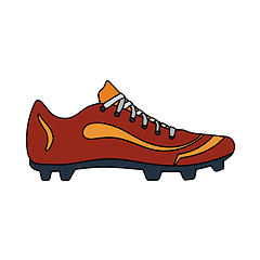 Image showing Baseball Boot Icon