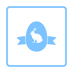 Image showing Easter Egg With Ribbon Icon