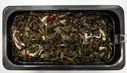 Image showing Chuka wakame laminaria seaweed salad