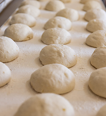 Image showing Raw dough of bread