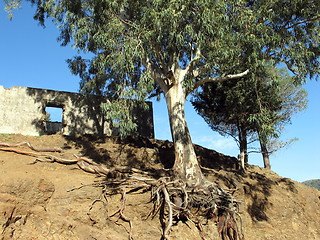 Image showing The old house on the hill. Cyprus