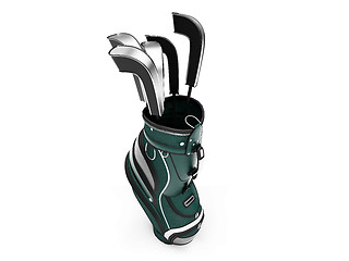 Image showing Golf bag