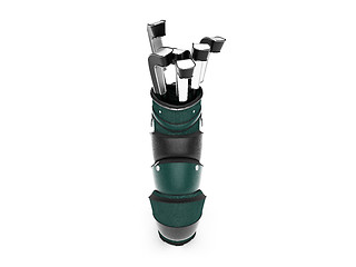 Image showing Golf bag