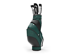 Image showing Golf bag