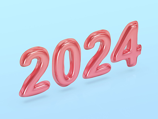 Image showing Happy New Year 2024