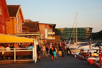 Image showing Tonsberg harbor.