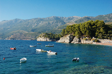 Image showing Montenegro coast