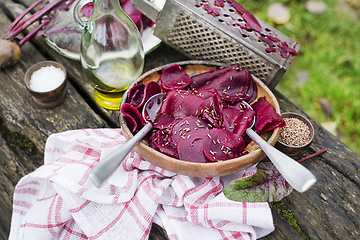 Image showing Beetroot salad