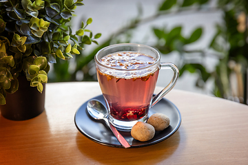 Image showing Hot tea infusion