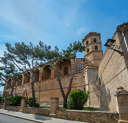 Image showing Church of Sant Pere, Petra. Mallorca. Balearic Islands Spain.