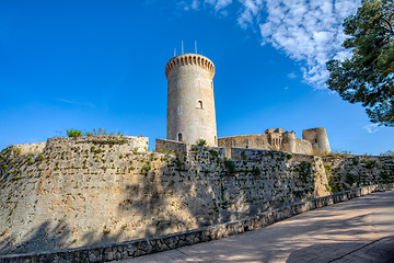 Image showing Bellver Castle in Palma de Mallorca, Balearic Islands Mallorca Spain.