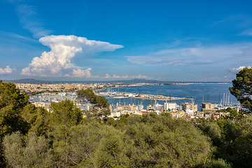 Image showing Palma de Mallorca cityscape. Balearic Islands Mallorca Spain.