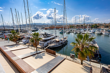 Image showing Palma de Mallorca port. Balearic Islands Mallorca Spain.