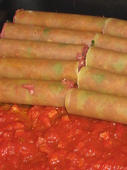 Image showing Cannelloni