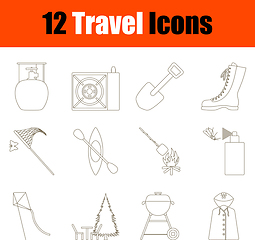 Image showing Travel Icon Set