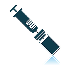 Image showing Covid Vaccine Icon