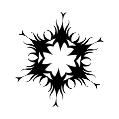 Image showing Snowflake Icon