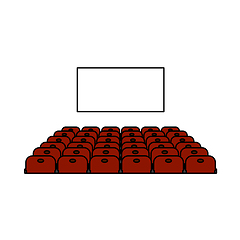 Image showing Cinema Auditorium Icon