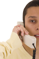 Image showing Call phone