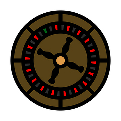 Image showing Roulette Wheel Icon