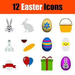 Image showing Easter Icon Set