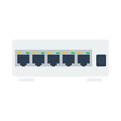 Image showing Ethernet Switch Icon