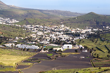 Image showing Smol town Haria, Lanzarote, Canary Islands, Spain