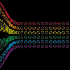 Image showing Rainbow Circles Layout