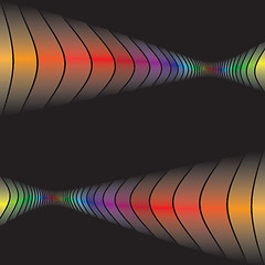 Image showing Abstract Rainbow Layout