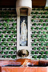 Image showing Tropical bathroom