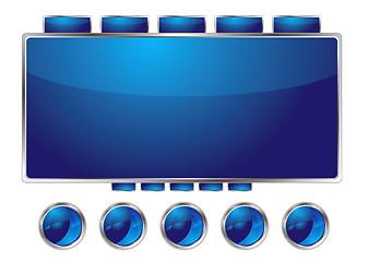 Image showing blue interface