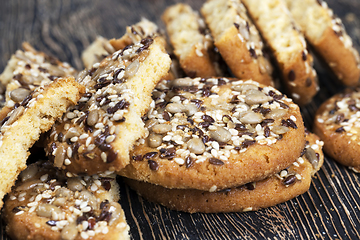 Image showing oatmeal-wheat cookies