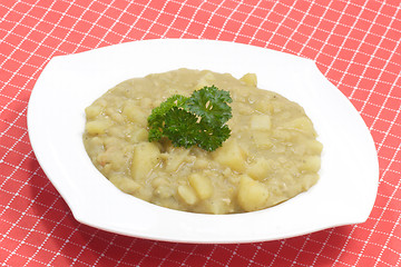 Image showing Pea soup