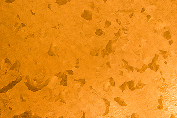 Image showing Orange zinc texture